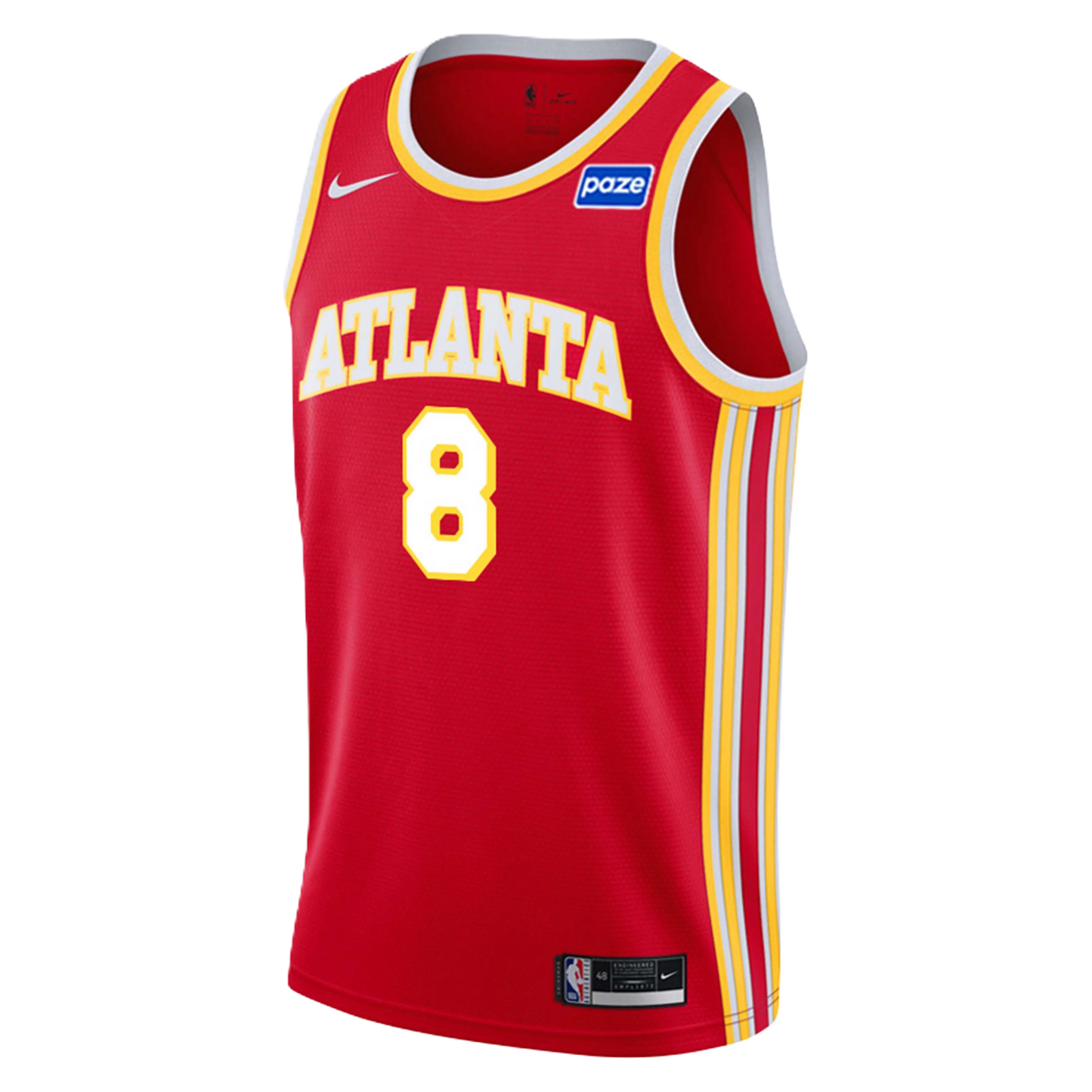 Atlanta Hawks Red Icon Jersey Kristaps Porziņģis #8