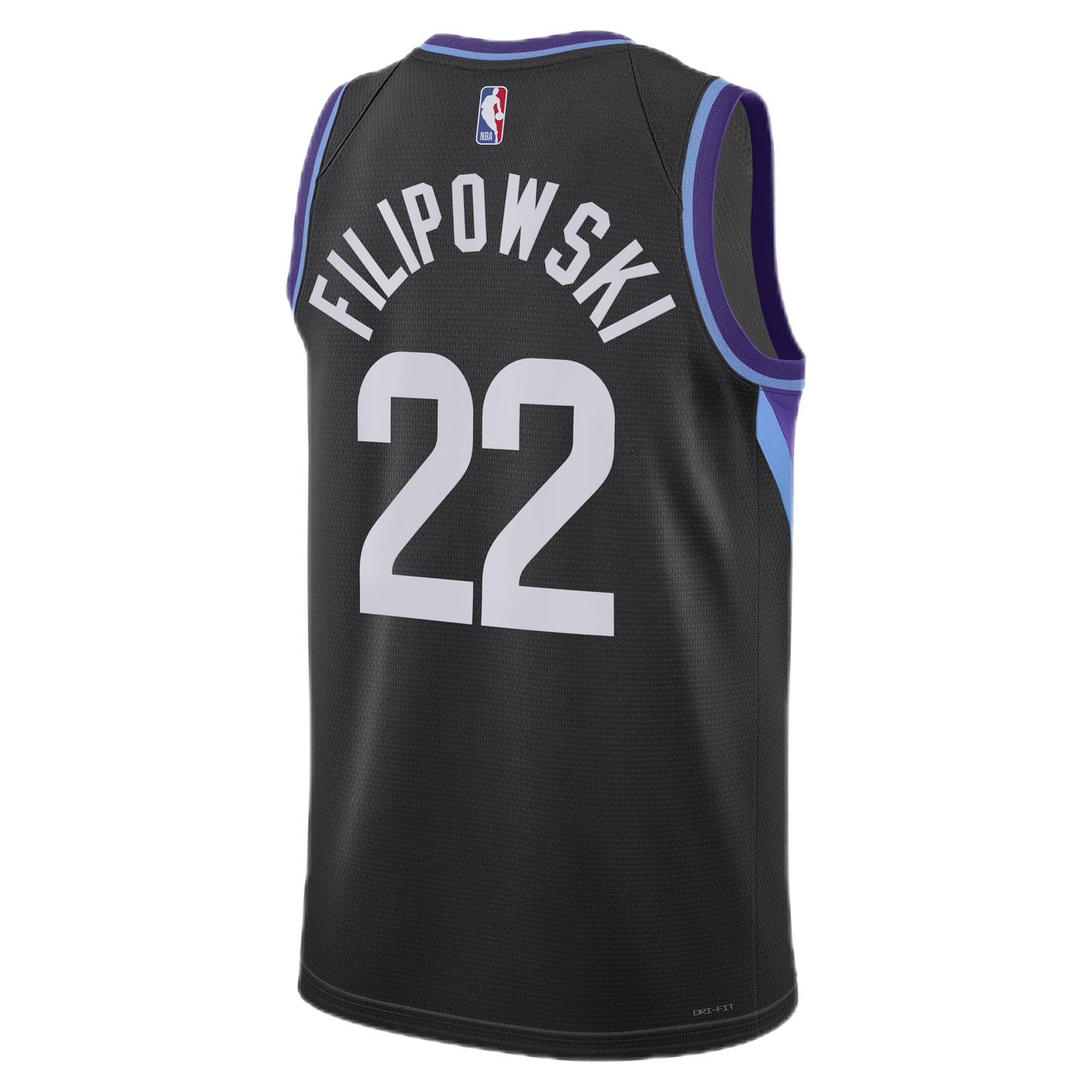 Utah Jazz Black Statement Jersey Kyle Filipowski #22