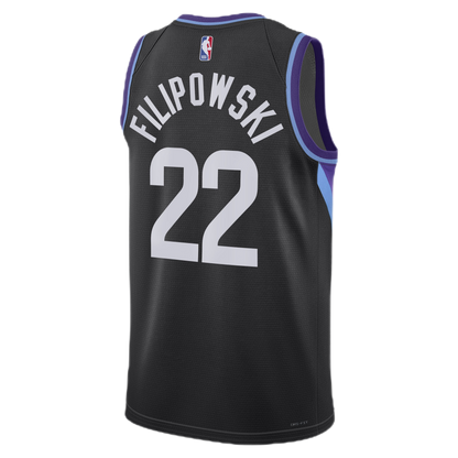 Utah Jazz Black Statement Jersey Kyle Filipowski #22