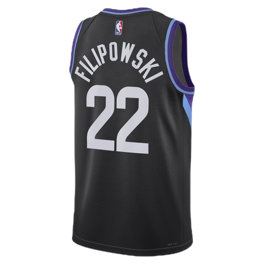 Utah Jazz Black Statement Jersey Kyle Filipowski #22