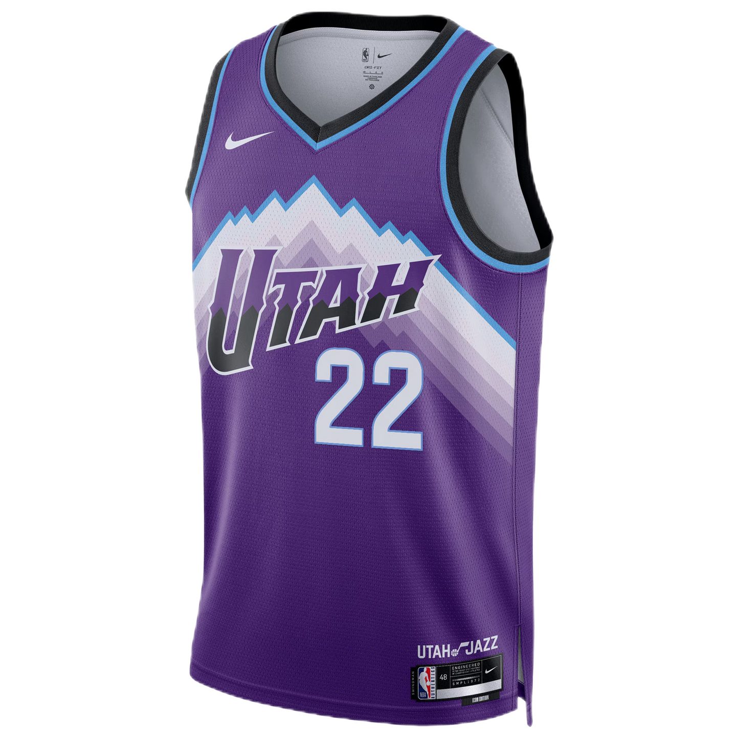 Utah Jazz Purple Icon Jersey Kyle Filipowski #22