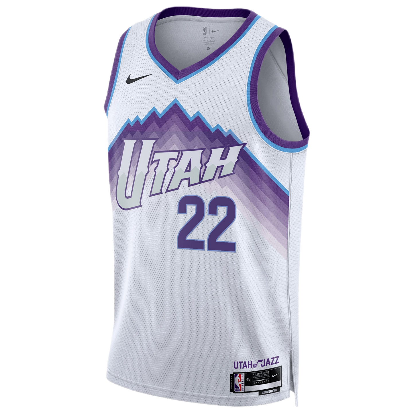 Utah Jazz White Association Jersey Kyle Filipowski #22