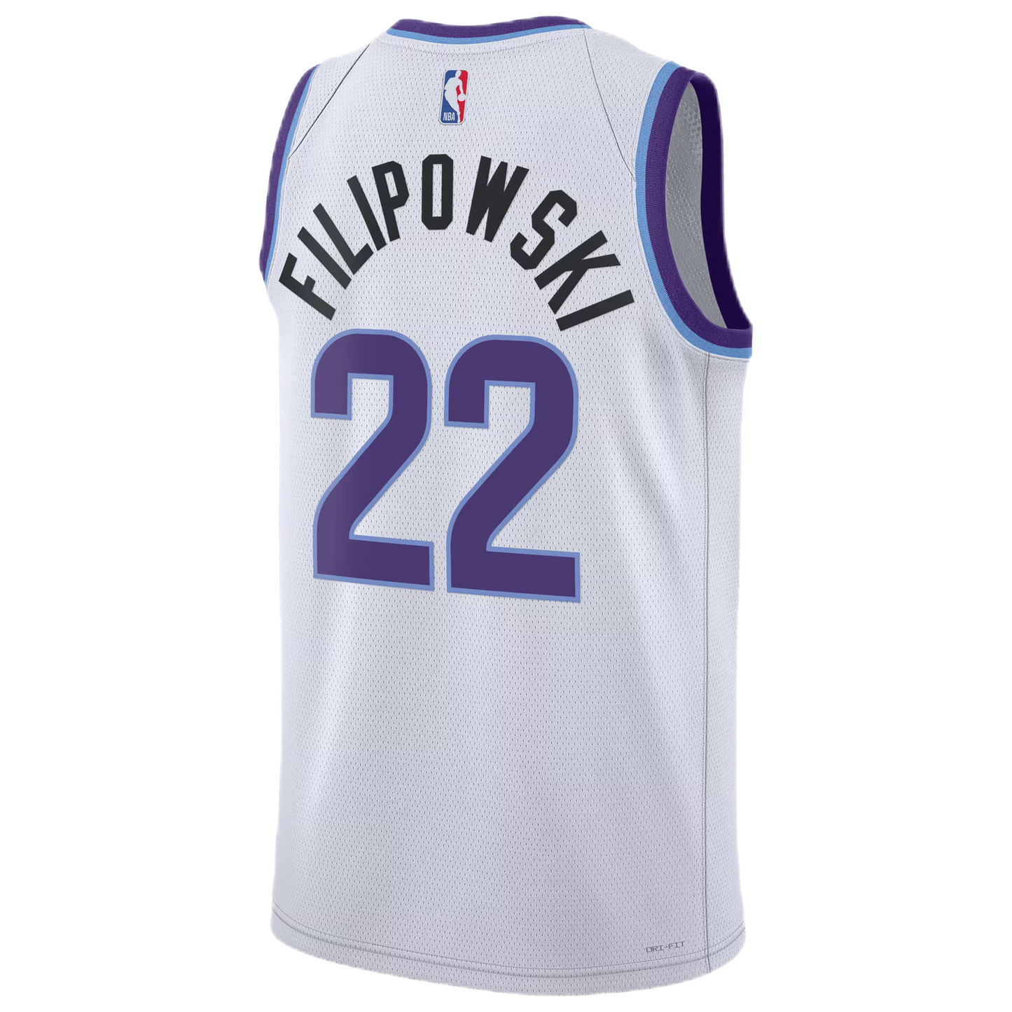 Utah Jazz White Association Jersey Kyle Filipowski #22