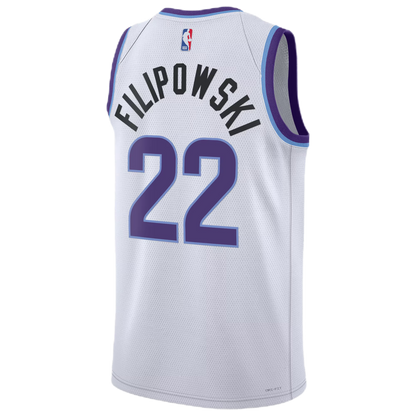 Utah Jazz White Association Jersey Kyle Filipowski #22