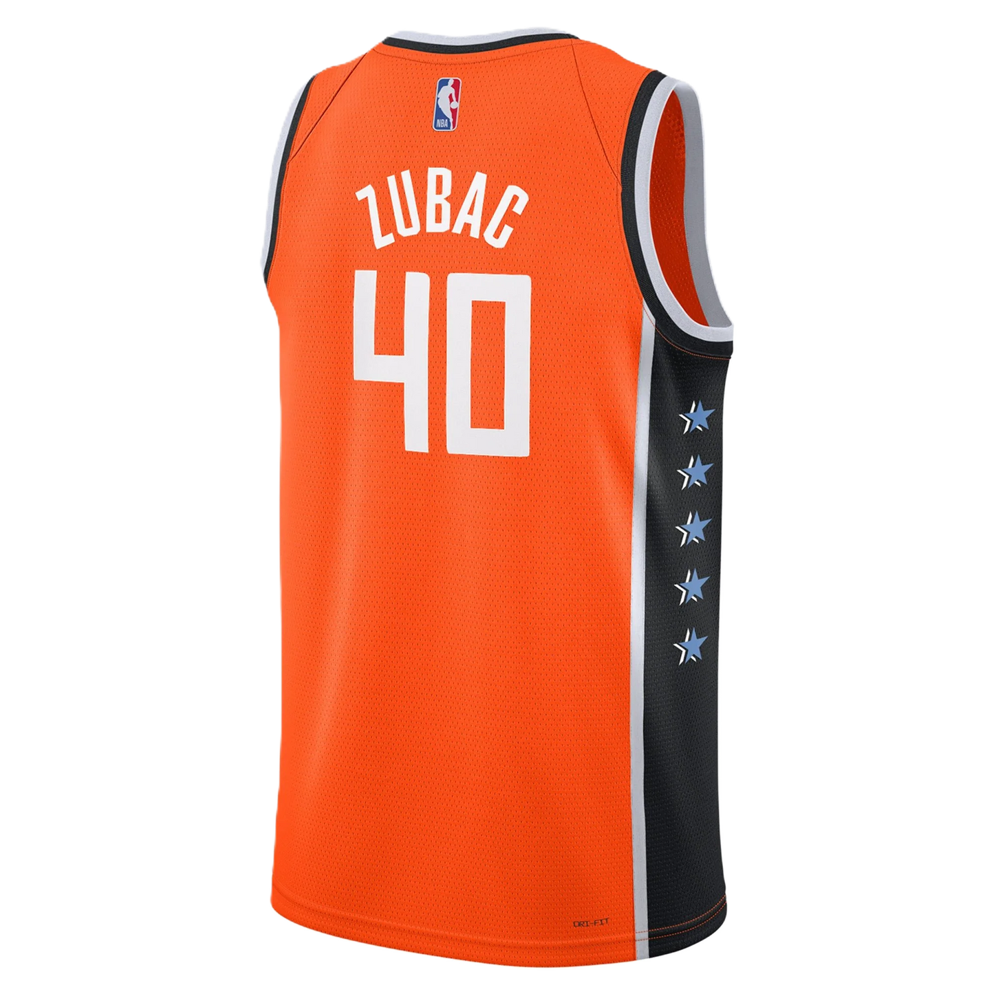 LA Clippers Orange 2025-2026 City Edition Jersey Ivica Zubac #40