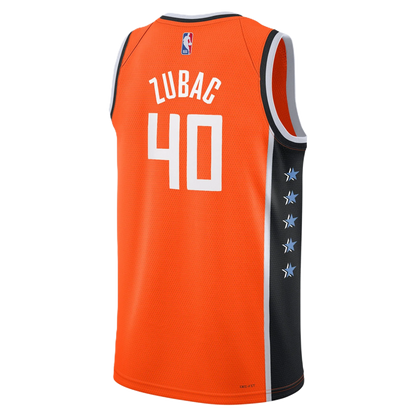 LA Clippers Orange 2025-2026 City Edition Jersey Ivica Zubac #40