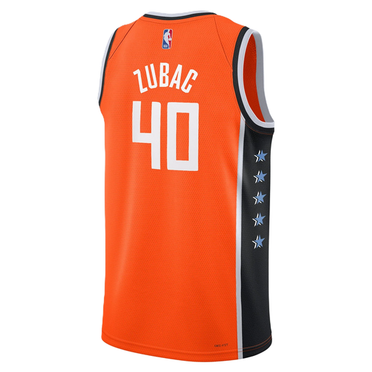 LA Clippers Orange 2025-2026 City Edition Jersey Ivica Zubac #40