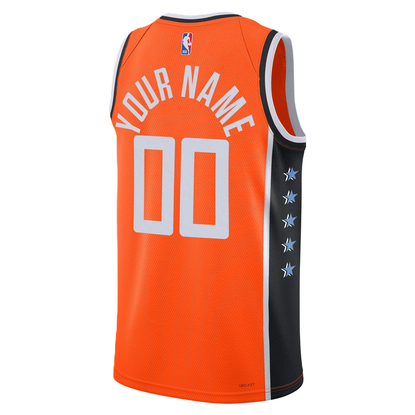 LA Clippers Orange 2025-2026 City Edition Jersey Custom