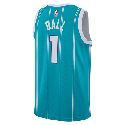Charlotte Hornets Teal Icon Jersey LaMelo Ball #1