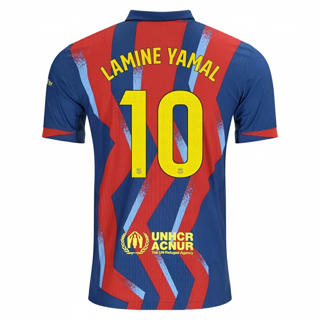 FC Barcelona 2025/26 Fourth Jersey Lamine Yamal #10