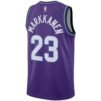 Utah Jazz Purple Icon Jersey Lauri Markkanen #23