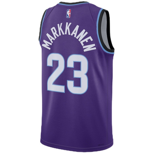 Utah Jazz Purple Icon Jersey Lauri Markkanen #23