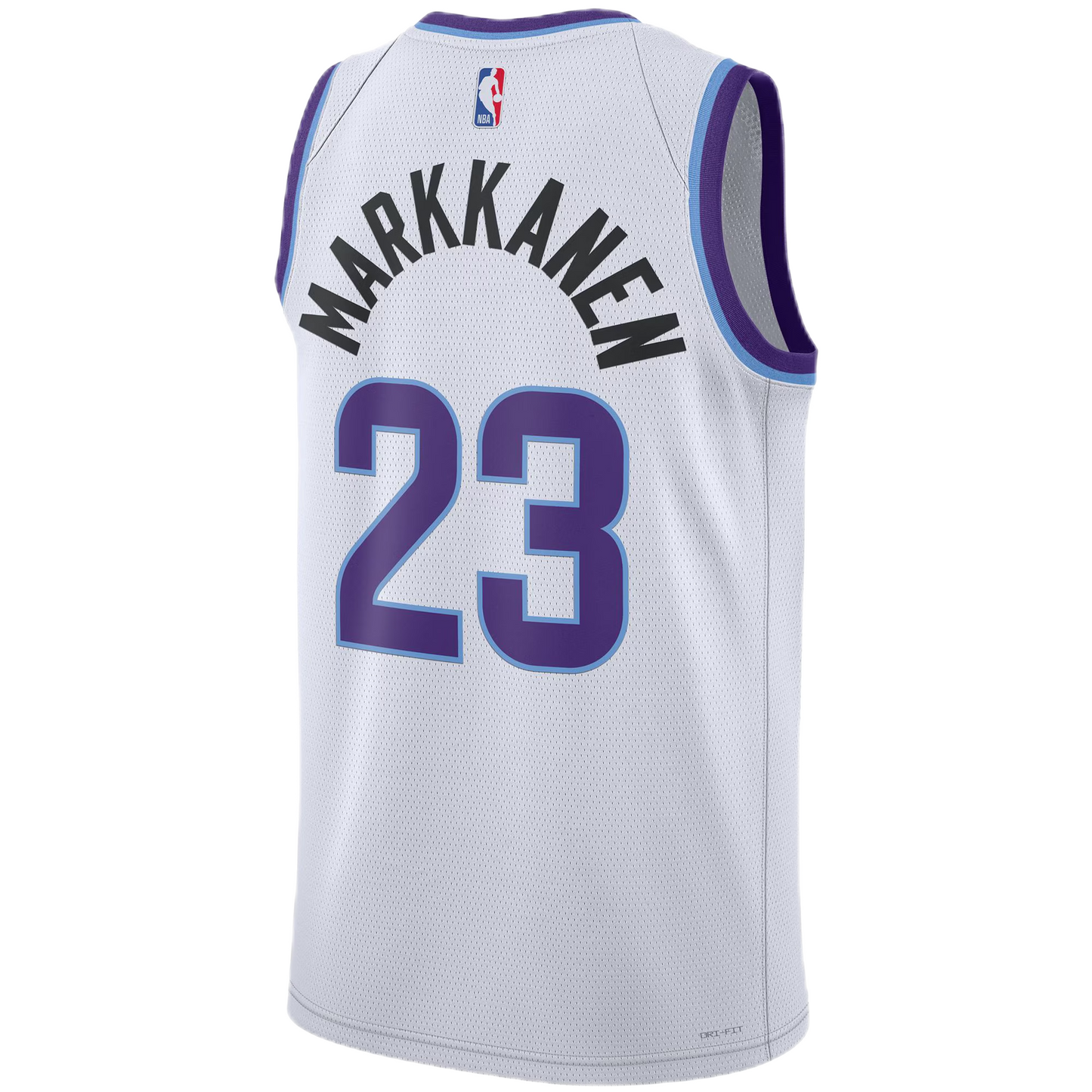 Utah Jazz White Association Jersey Lauri Markkanen #23