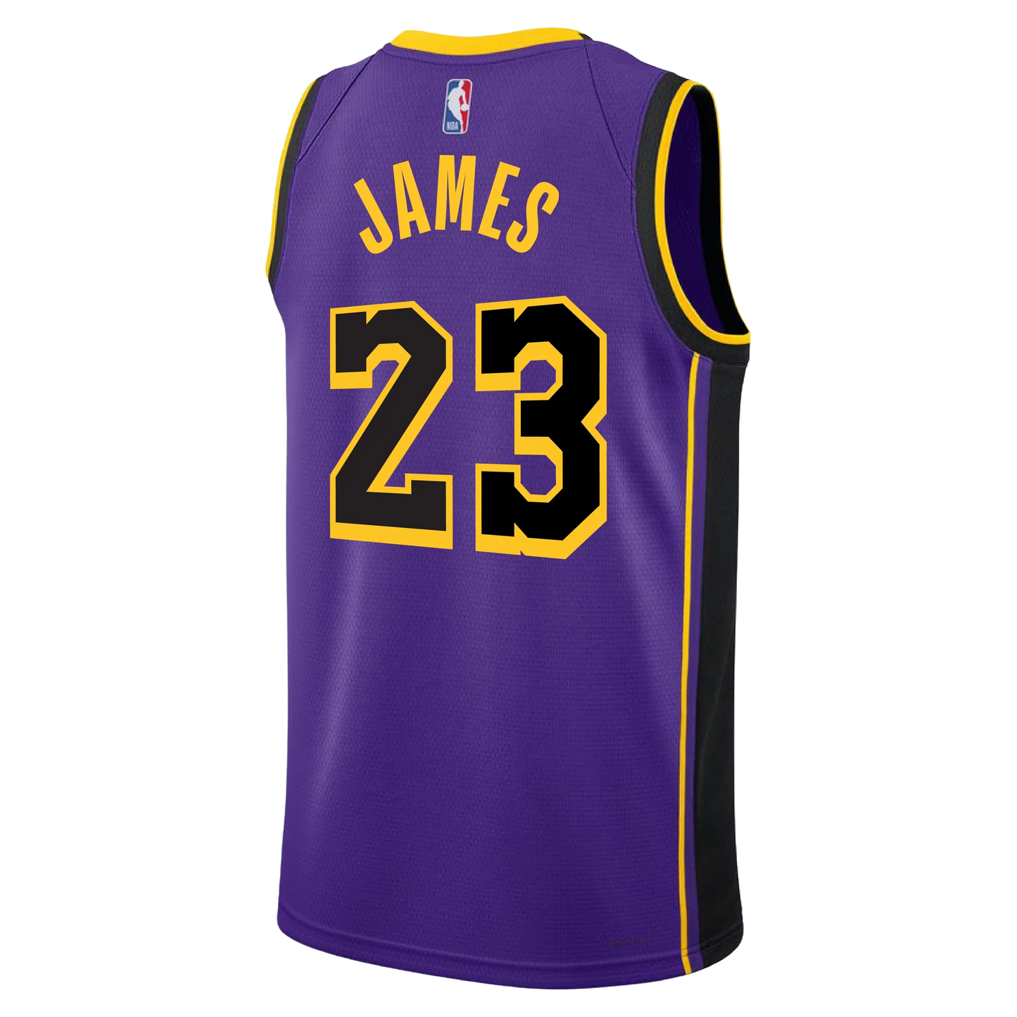 Los Angeles Lakers Purple Statement Jersey LeBron James #23