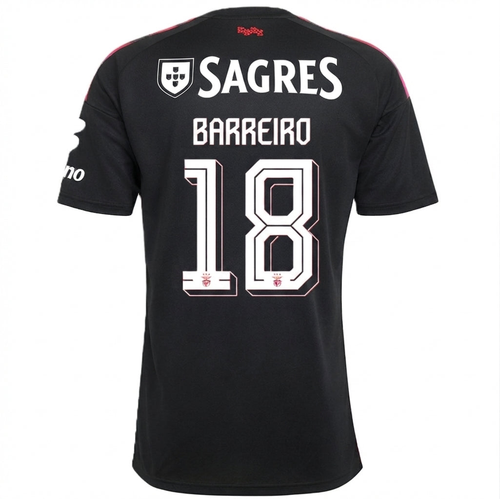 Benfica 26/27 Third Jersey Leandro Barreiro #18
