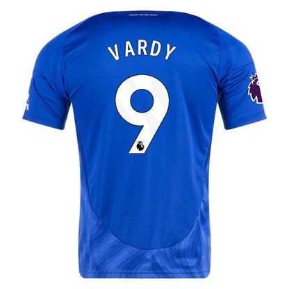 Leicester City 24/25 Home Jersey Vardy #9 back