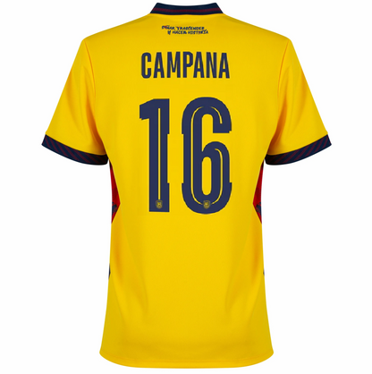 Ecuador 2026 Home Jersey Leonardo Campana #16