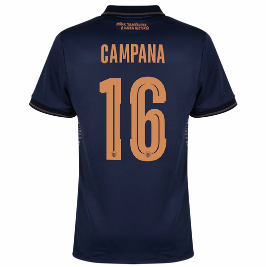 Ecuador 2026 Away Jersey Leonardo Campana #16