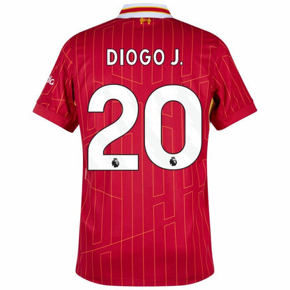 Liverpool 2024/25 Home Jersey Diogo Jota #20