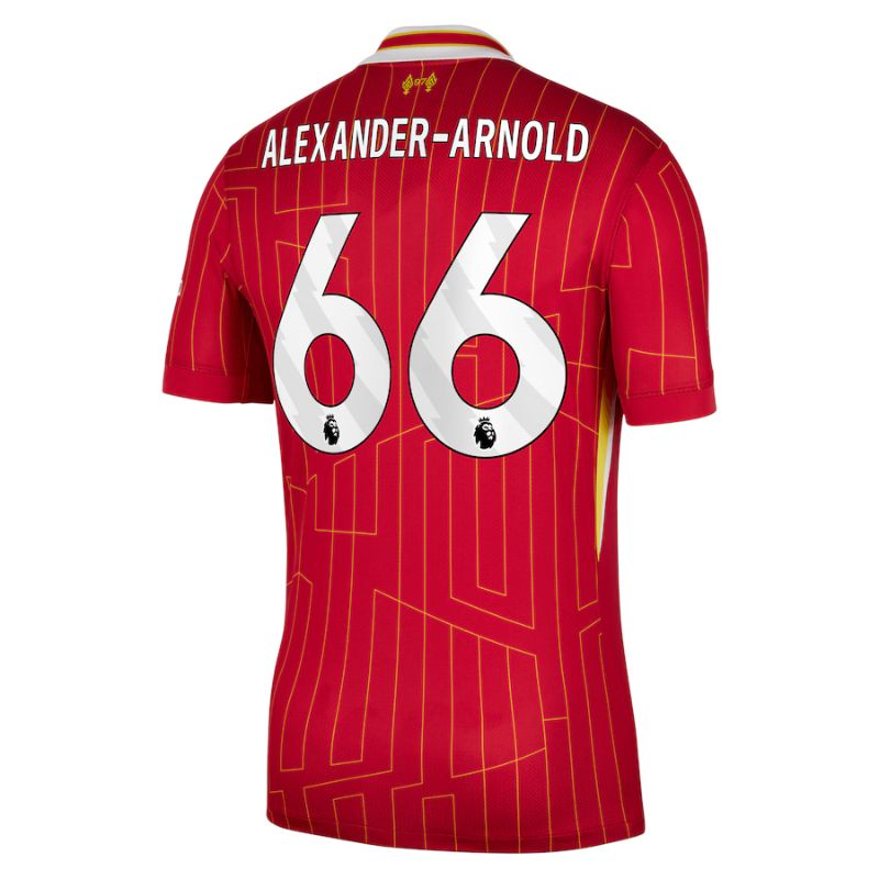 Liverpool 24/25 Home Jersey Alexander-Arnold #66 back