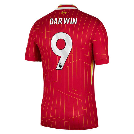 Liverpool 24/25 Home Jersey Darwin #9 back