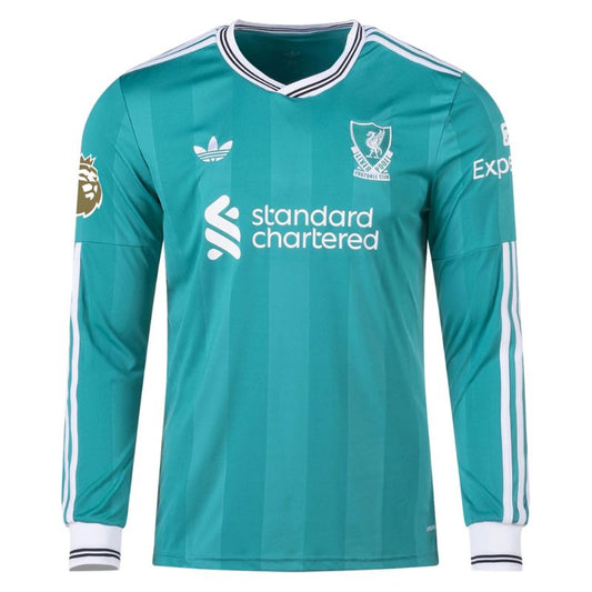 Liverpool 25/26 Long Sleeve Third Jersey Diogo Jota #20 front