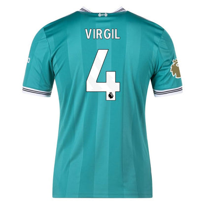 Liverpool 25/26 Third Jersey Virgil #4 back