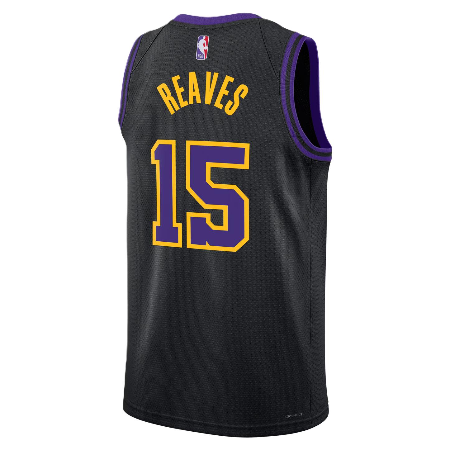 Los Angeles Lakers Black 2025-2026 City Edition Jersey Austin Reaves #15