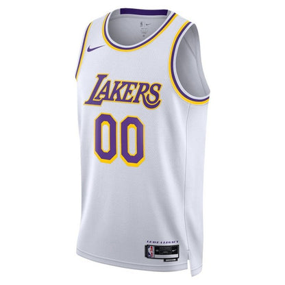 Los Angeles Lakers White Association Edition Jersey Custom front