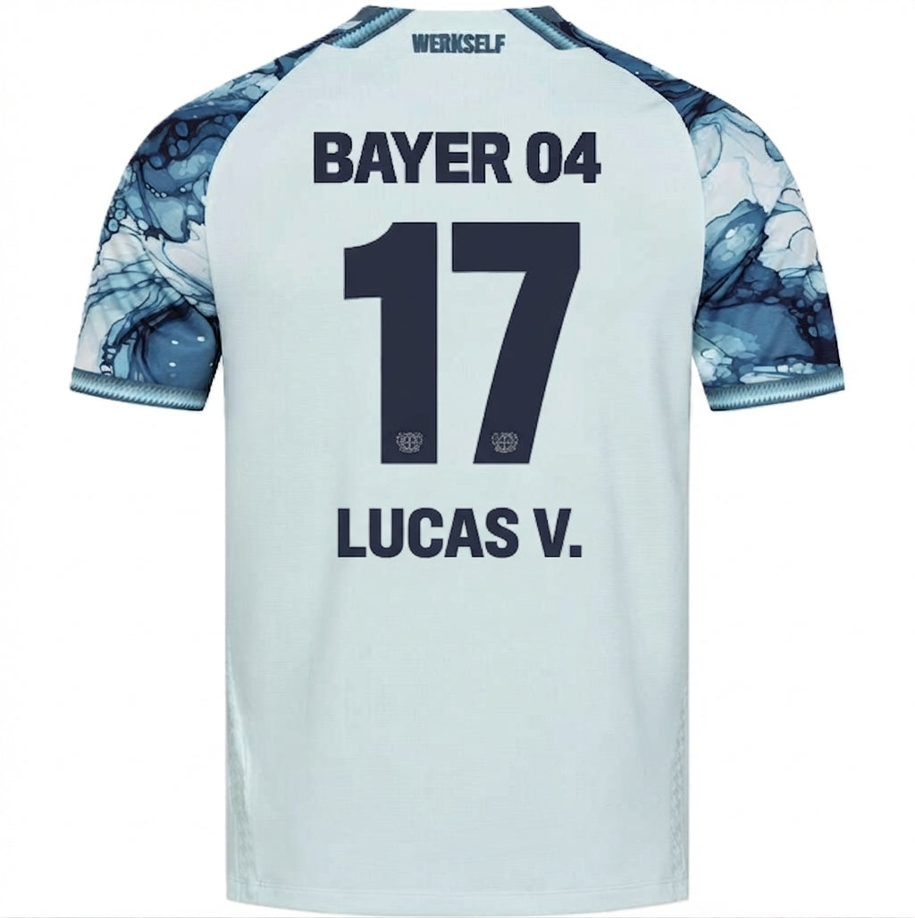 Bayern Leverkusen 26/27 Away Jersey Lucas V. #17