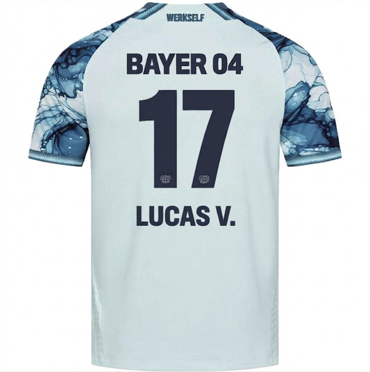 Bayern Leverkusen 26/27 Away Jersey Lucas V. #17