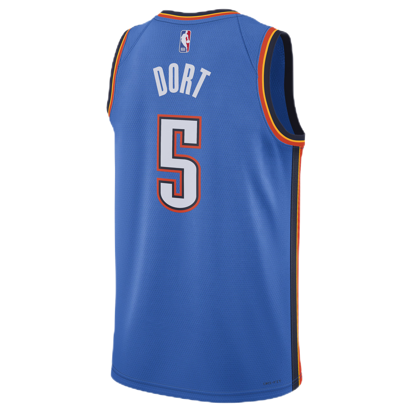 Oklahoma City Thunder Blue Icon Jersey Luguentz Dort #5