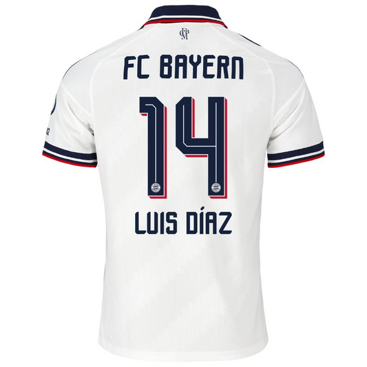Bayern Munich 26/27 Away Jersey Luis Díaz #14