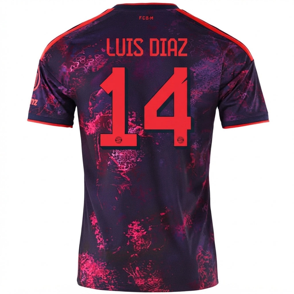 Bayern Munich 26/27 Third Jersey Luis Díaz #14