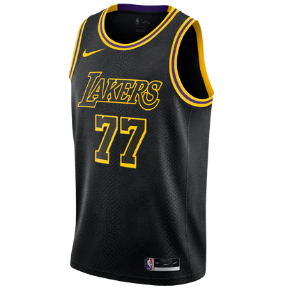 Los Angeles Lakers Black Mamba Jersey Luka Dončić #77