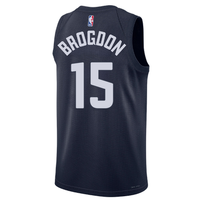 Washington Wizards Navy Statement Jersey Malcolm Brogdon #15