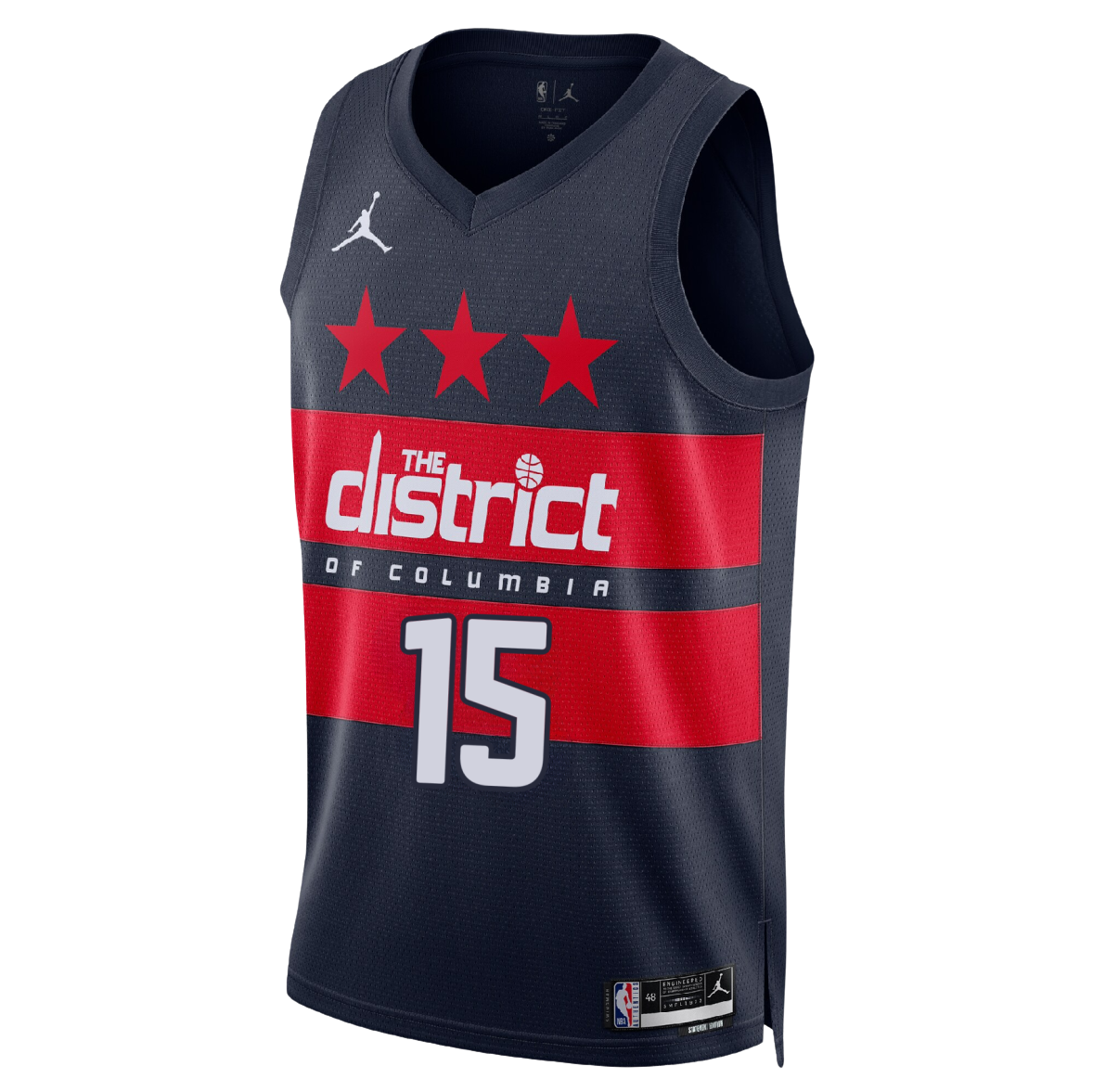 Washington Wizards Navy Statement Jersey Malcolm Brogdon #15