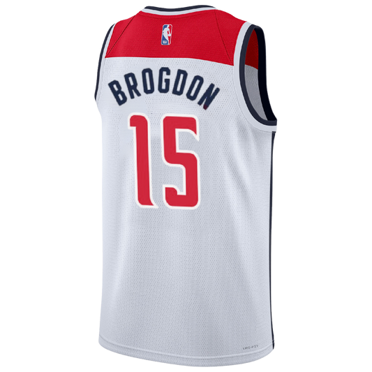 Washington Wizards White Association Jersey Malcolm Brogdon #15