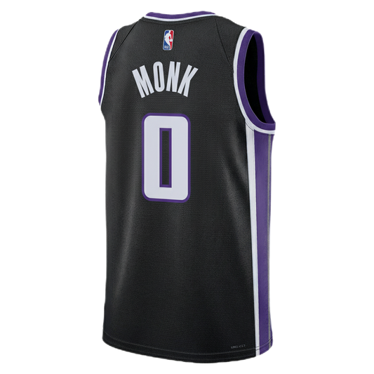 Sacramento Kings Black Icon Jersey Malik Monk #0