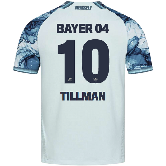 Bayern Leverkusen 26/27 Away Jersey Malik Tillman #10