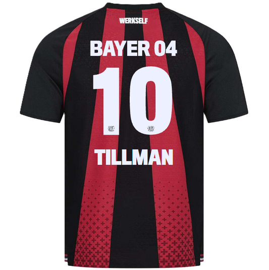 Bayern Leverkusen 26/27 Home Jersey Malik Tillman #10