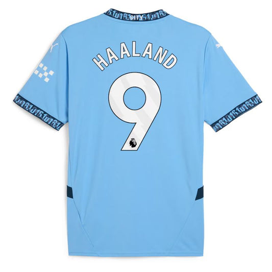 Manchester City 24/25 Home Jersey Haaland #9 back