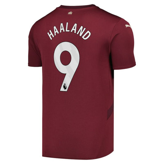 Manchester City 24/25 Third Jersey Haaland #9 back