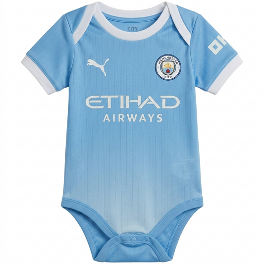 Manchester City 26/27 Home Baby Onesie Bodysuit