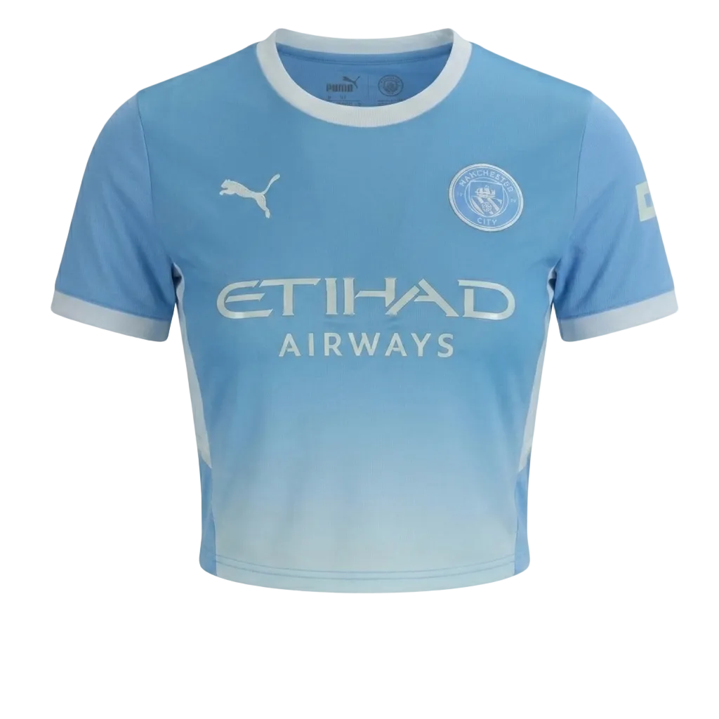 Manchester City 26/27 Home Cropped Women's Jersey