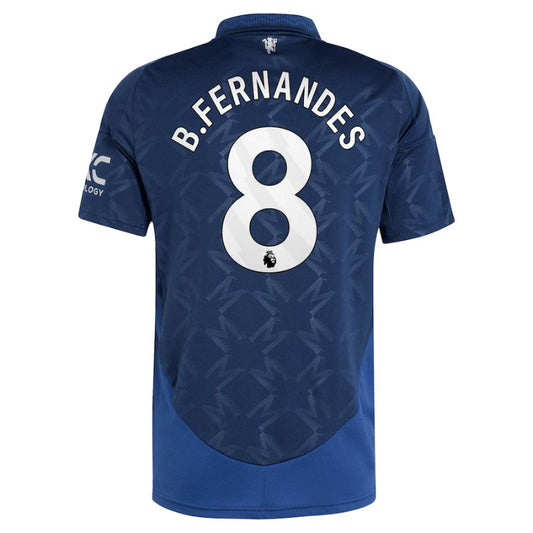 Manchester United 24/25 Away Jersey B.Fernandes #8 back