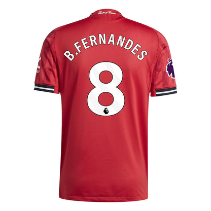 Manchester United 25/26 Home Jersey B. Fernandes #8 (Red)