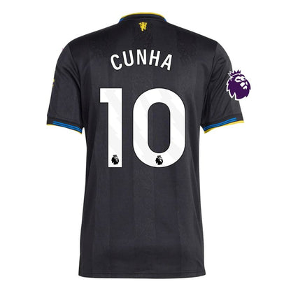 Manchester United 25/26 Third Jersey Cunha #10 back