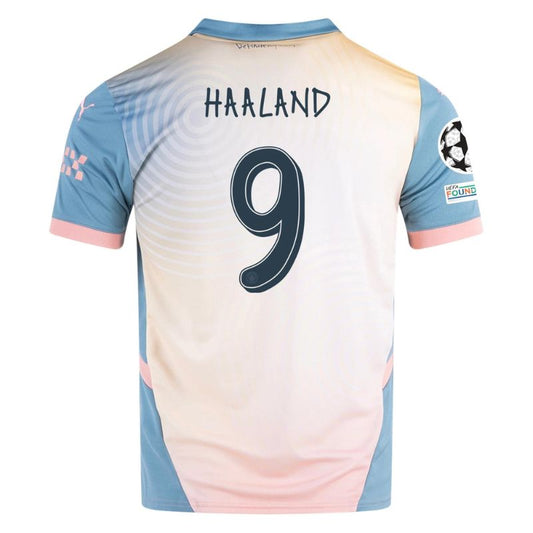 Manchester City 24/25 Fourth Jersey Haaland #9 back