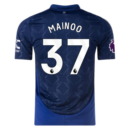 Manchester United 24/25 Away Jersey Mainoo #37 back